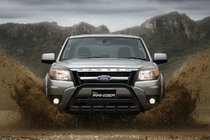 Ford Ranger 2007-2011 Frontbügel WT003 Schwarz Edelstahl Foto 1
