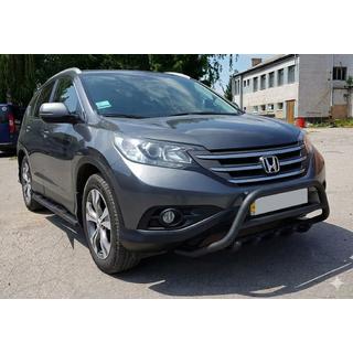 Frontschutz WT003 Schwarz (Edelstahl) Honda CRV 2012-2016 Foto 3