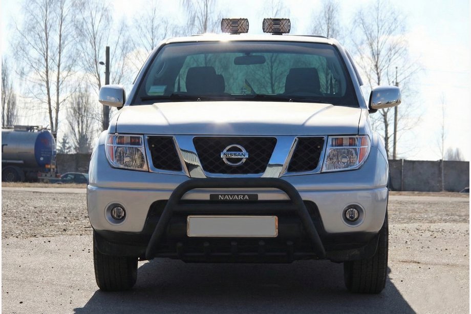 Nissan Pathfinder R51 2005-2014 Frontbügel WT003 Schwarz Edelstahl Foto 5