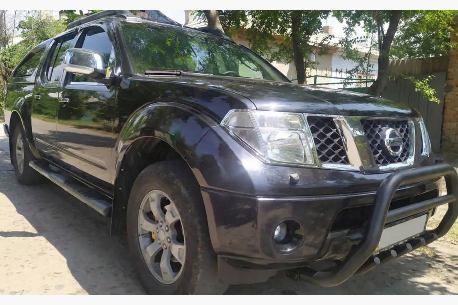 Nissan Pathfinder R51 2005-2014 Frontbügel WT003 Schwarz Edelstahl Foto 1