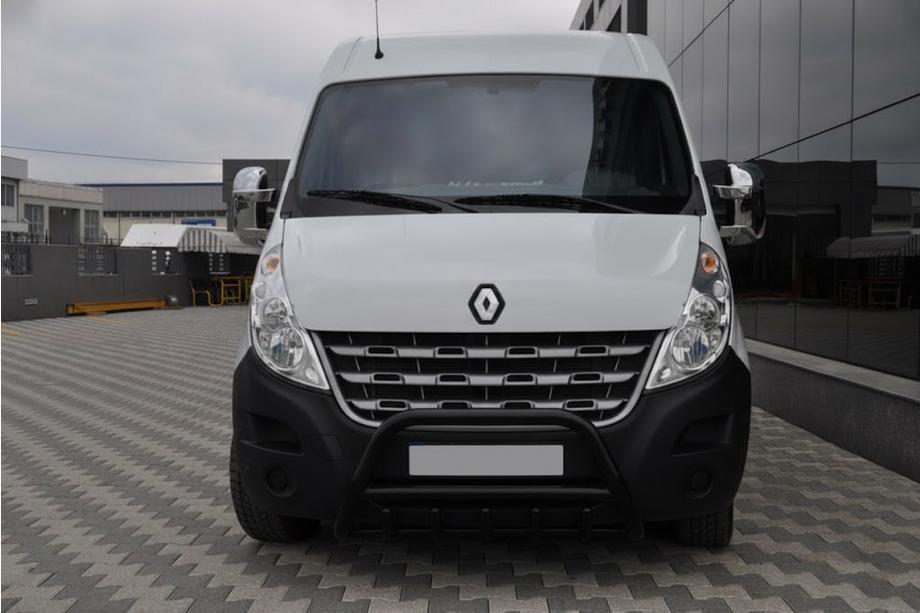 Opel Movano 2010-2021 Frontschutzbügel WT003 Schwarz (Edelstahl) Image