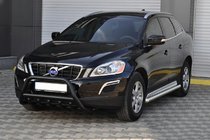 Volvo XC60 2009-2017 Frontbügel WT003 Schwarz Edelstahl Foto 1