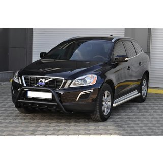 Frontbügel WT003 Schwarz Edelstahl Volvo XC60 2009-2017 Foto 1
