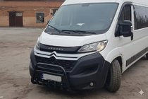 Peugeot Boxer 2006-2025 Frontbügel WT003 Schwarz (Edelstahl) Foto 5