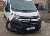 Peugeot Boxer 2006-2025 Frontbügel WT003 Schwarz (Edelstahl) Foto 1