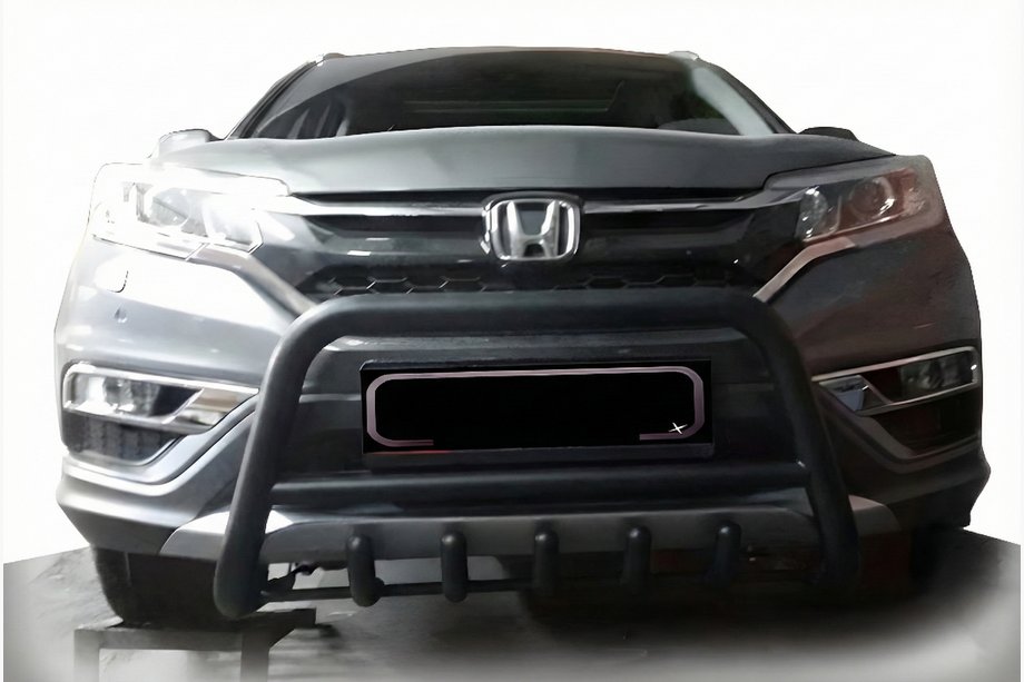 Honda CRV 2017-2022 Frontschutz WT003 Schwarz (2016-2019, Edelstahl) Foto 1