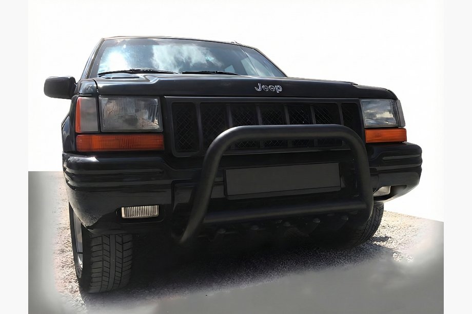 Jeep Grand Cherokee WJ 1999-2004 Frontbügel WT003 Schwarz Foto 1