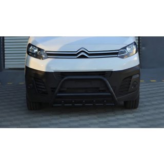 Frontbügel WT003 Schwarz Edelstahl Citroen Jumpy/Dispatch 2017- Foto 4