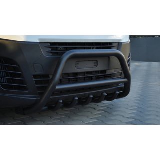 Frontbügel WT003 Schwarz Edelstahl Citroen Jumpy/Dispatch 2017- Foto 1