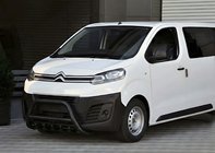 Citroen SpaceTourer 2016- Frontbügel WT003 Schwarz Edelstahl Foto 3
