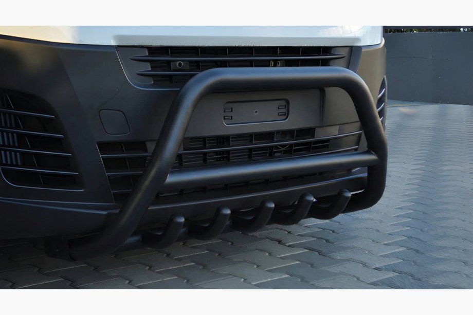 Citroen SpaceTourer 2016- Frontbügel WT003 Schwarz Edelstahl Image