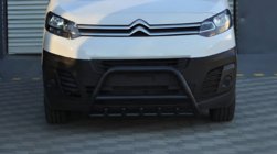 Peugeot Expert 2017- Frontbügel WT003 Schwarz Edelstahl Foto 4