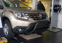 Renault Duster 2018-2024 Frontbügel ohne Schriftzug WT003 Schwarz (Edelstahl) Foto 8
