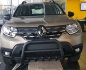 Renault Duster 2018-2024 Frontbügel ohne Schriftzug WT003 Schwarz (Edelstahl) Foto 7