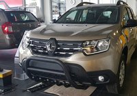 Dacia Duster 2018-2024 Frontbügel ohne Schriftzug WT003 Schwarz (Edelstahl) Foto 9