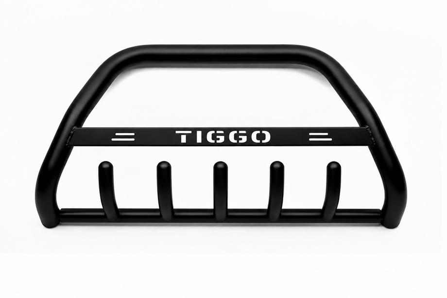 Chery Tiggo 3 2005- Frontbügel WT004 Schwarz (Edelstahl) Image