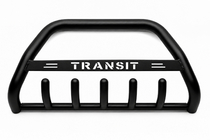 Ford Transit 2000–2014 Frontbügel WT004 Schwarz (Edelstahl) Foto 3