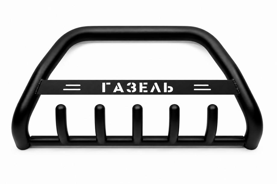 GAZelle 1998- Frontbügel WT004 Schwarz (Edelstahl) Image