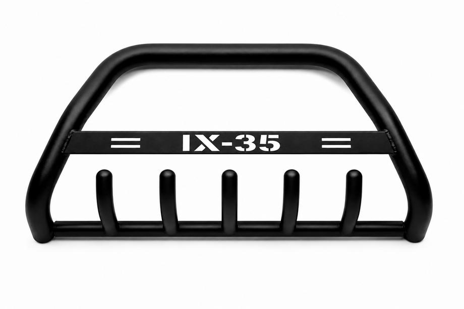 Hyundai IX-35 2010-2015 Frontbügel WT004 Schwarz (Edelstahl) Image