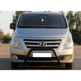 Frontbügel WT004 Schwarz (Edelstahl) Hyundai H300, H1, Starex 2008-2020 Foto 1