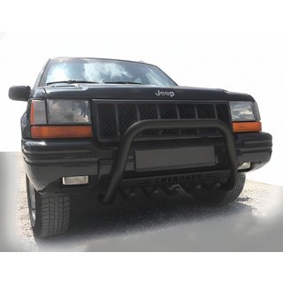 Frontbügel WT004 Schwarz (Edelstahl) Jeep Grand Cherokee WJ 1999-2004 Foto 1