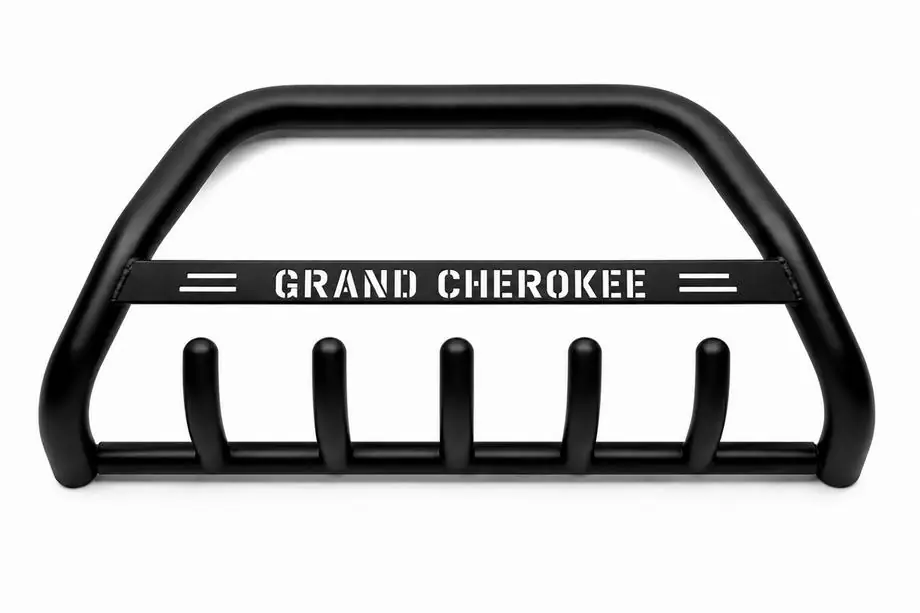 Jeep Grand Cherokee WJ 1999-2004 Frontbügel WT004 Schwarz (Edelstahl) Foto 3