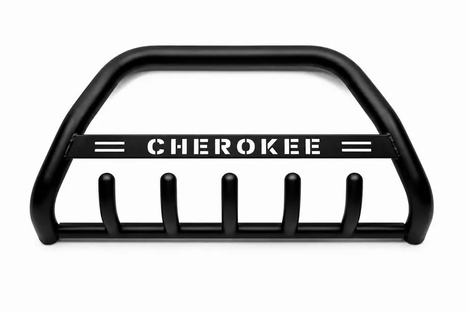 Jeep Grand Cherokee WJ 1999-2004 Frontbügel WT004 Schwarz (Edelstahl) Foto 2