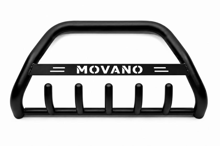 Opel Movano 2004-2010 Frontbügel WT004 Schwarz (Edelstahl) Image