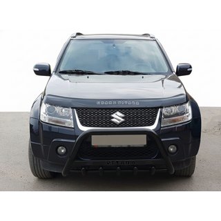 Frontbügel WT004 Schwarz (Edelstahl) Suzuki Grand Vitara 2005-2017 Foto 3