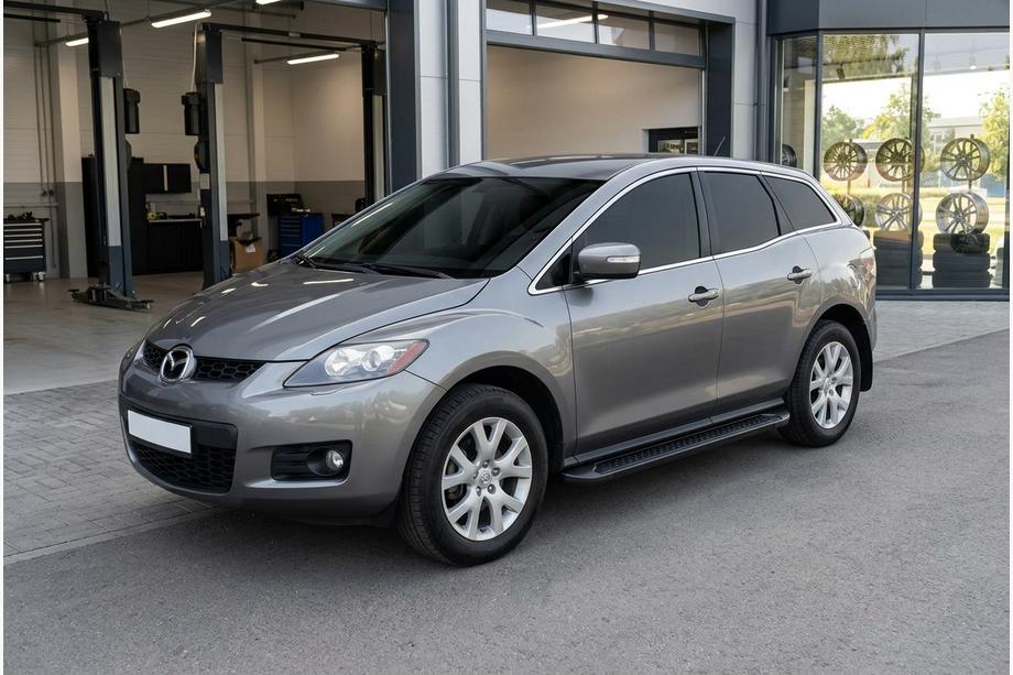 Mazda CX-7 2006-2012 Trittbretter Allmond Black (2 Stk., Aluminium) Image