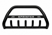 Mercedes Sprinter W907/W910 2018- Frontbügel WT004 Schwarz (Edelstahl) Foto 1