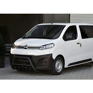 Frontbügel WT003 Schwarz Edelstahl Fiat Scudo 2022- Foto 3