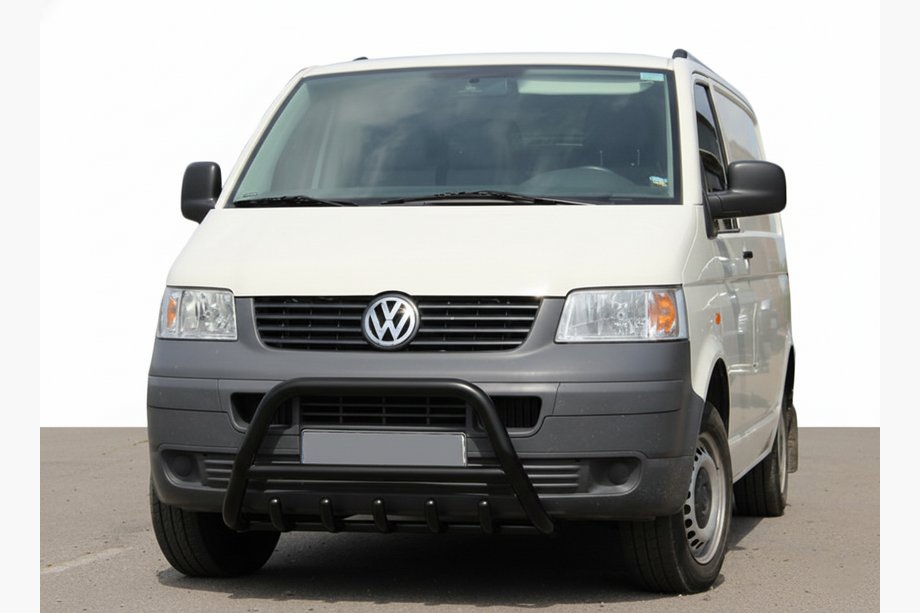 Volkswagen T5 Caravelle 2004-2010 Frontschutzbügel WT003 Schwarz (Edelstahl) Foto 1
