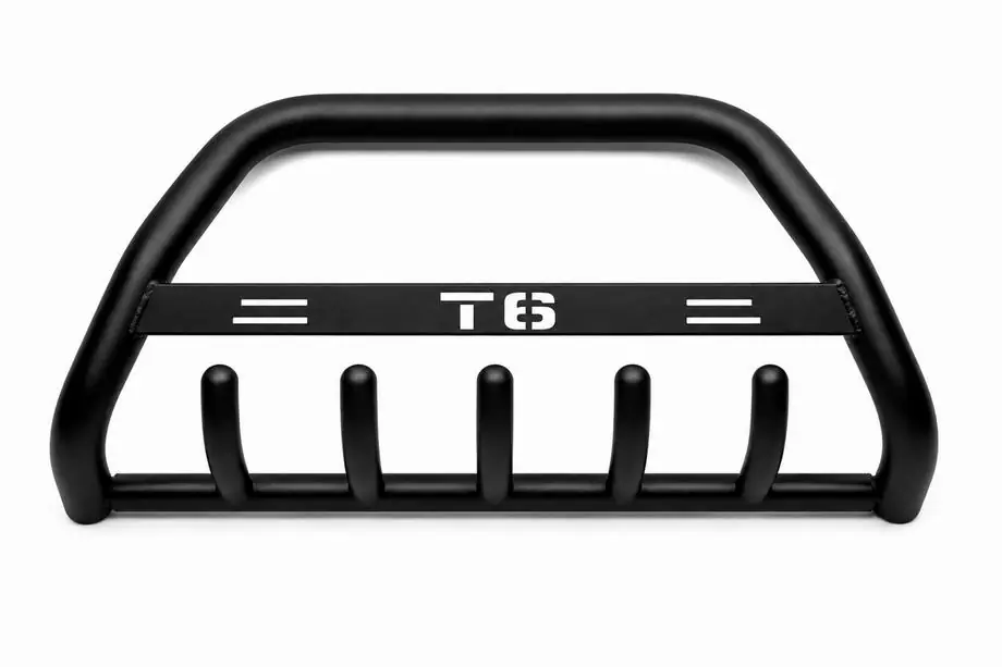 Volkswagen T6 2015-2024 Frontbügel WT004 Schwarz (Edelstahl) Image