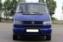 Volkswagen T4 Transporter 1990-2003 Frontschutzbügel WT003 Schwarz (Edelstahl) Foto 4