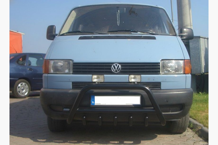 Volkswagen T4 Transporter 1990-2003 Frontschutzbügel WT003 Schwarz (Edelstahl) Foto 6