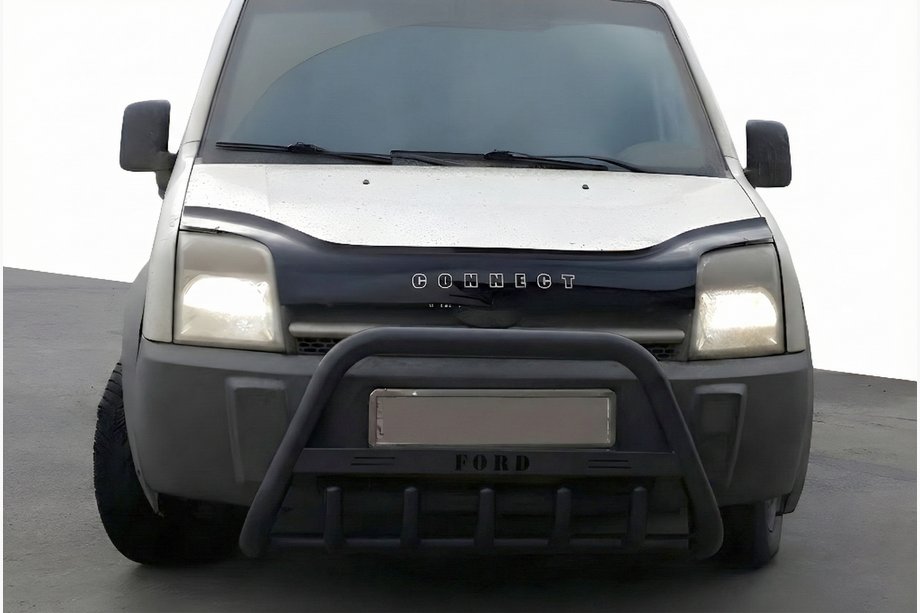 Ford Connect 2002–2006 Frontbügel WT004 Schwarz (Edelstahl) Image