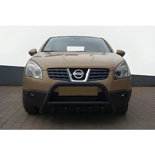 Frontbügel WT003 Schwarz Edelstahl Nissan Qashqai 2010-2014 Foto 1