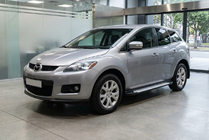 Mazda CX-7 2006-2012 Trittbretter Allmond Grey (2 Stk., Alu) Foto 1