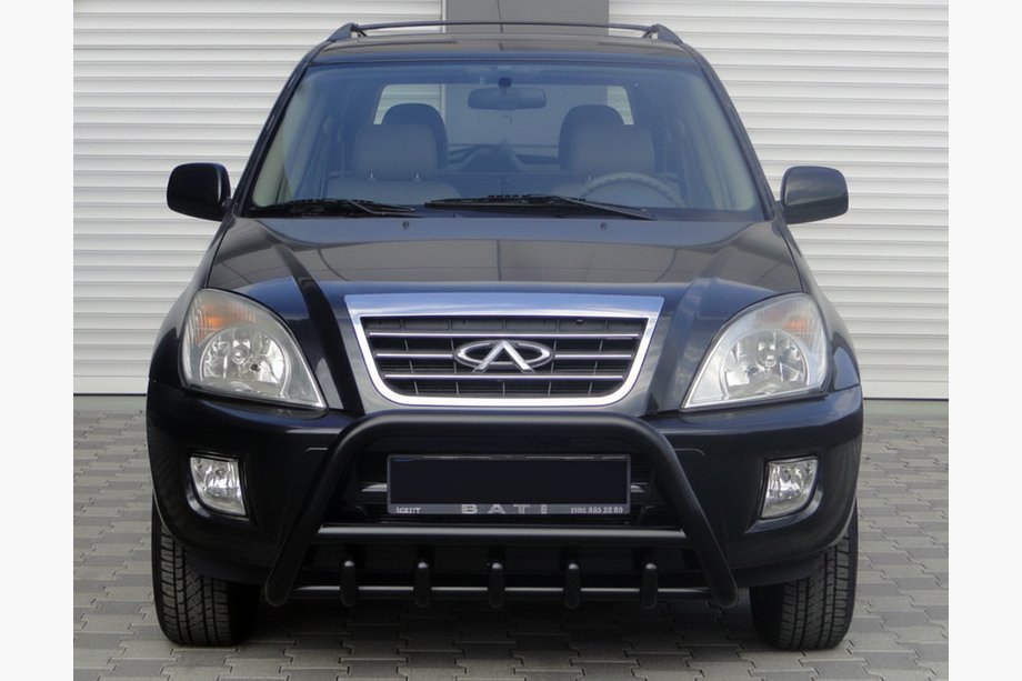 Chery Tiggo 1 2005-2016 Frontbügel WT003 Schwarz Edelstahl Image