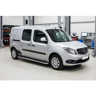 Trittbretter Maydos V1 (2 Stk., Aluminium & Edelstahl) Mercedes Citan 2013-2021 Foto 1
