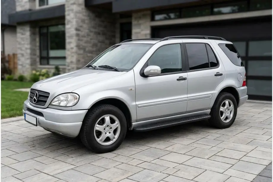 Mercedes ML W163 1997-2005 Seitenschweller Bosphorus Black (2 Stk., Aluminium) Image