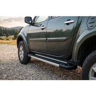 Seitenschweller RedLine V1 (2 Stk., Aluminium) Mitsubishi L200 2006-2015 Foto 1