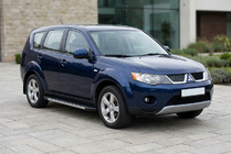 Mitsubishi Outlander 2006-2012 Trittbretter Duru (2 Stk., Aluminium) Foto 1