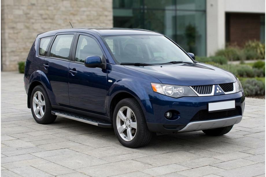 Mitsubishi Outlander 2006-2012 Trittbretter Duru (2 Stk., Aluminium) Image