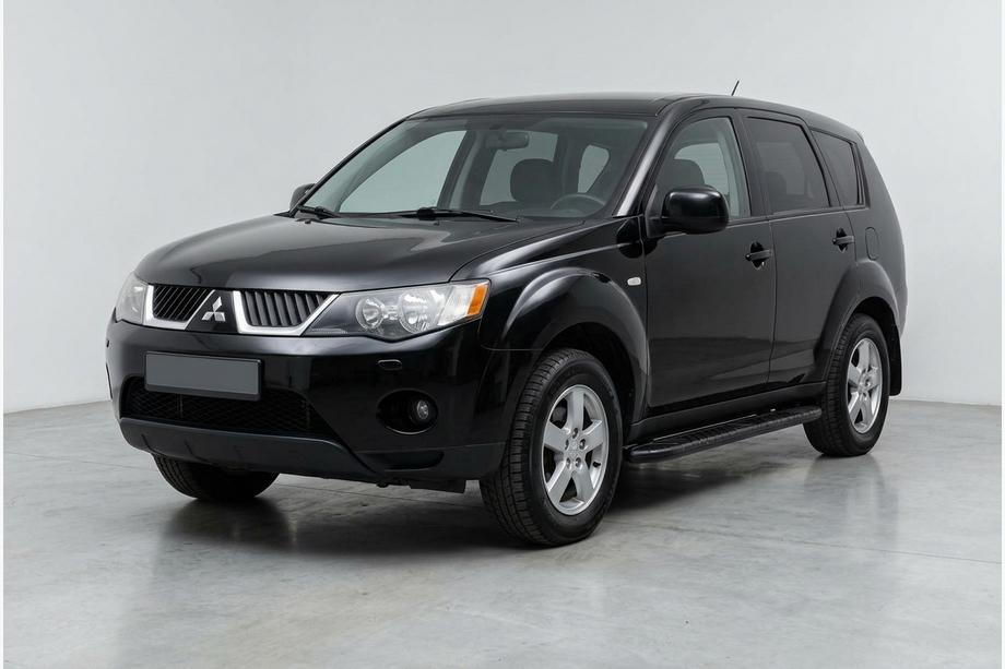 Mitsubishi Outlander 2006-2012 Seitenschweller Bosphorus Black (2 Stk., Aluminium) Image