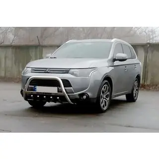 Frontbügel WT004 (Edelstahl) Mitsubishi Outlander 2012-2021 Foto 2