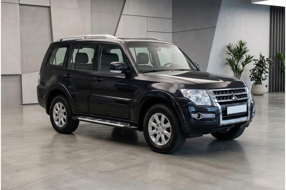 Mitsubishi Pajero Wagon IV 2006-2021 Seitenschweller Sunrise (2 Stk., Aluminium) Foto 1