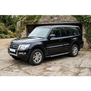 Trittbretter Duru (2 Stk., Aluminium) Mitsubishi Pajero Wagon IV 2006-2021 Foto 1