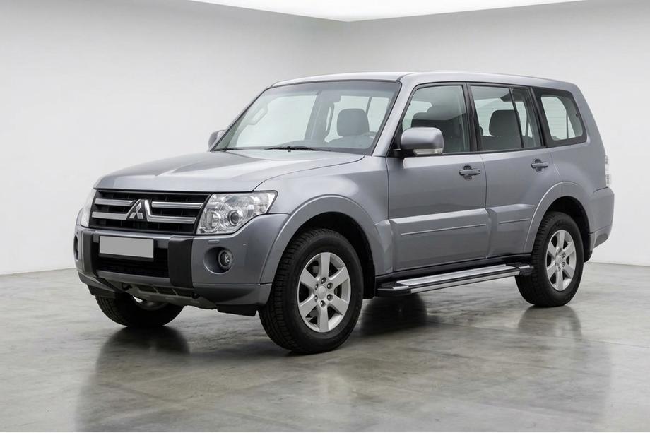 Mitsubishi Pajero Wagon IV 2006-2021 Trittbretter Rainbow (2 Stk., Aluminium) Image